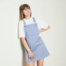 tessuto per camicette Misto cotone righe – azzurro/bianco,  thumbnail number 7