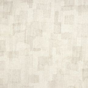 tessuto per tende a vetro misto lino Righe irregolari  – beige scuro/naturale, 