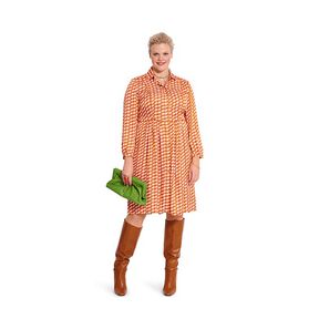 abito taglie comode | Burda 5882 | 44-54, 