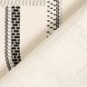 tessuto arredo mezzo panama Linee artistiche – naturale/nero,  thumbnail number 4