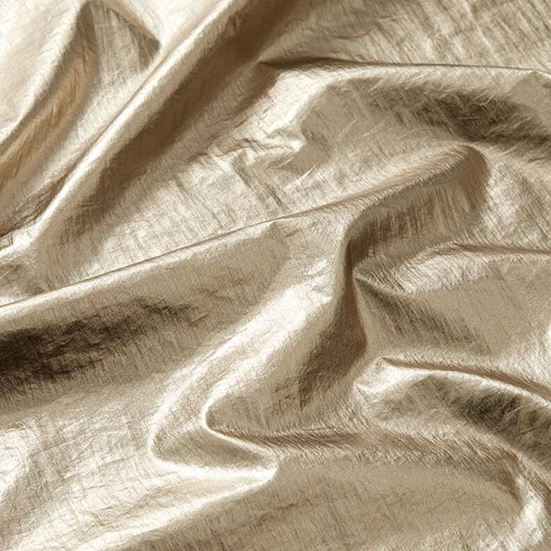 Tessuto leggero per camicetta Glamour – oro,  image number 3