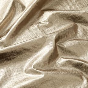 Tessuto leggero per camicetta Glamour – oro, 