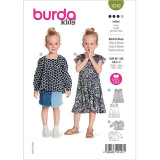 abito / camicetta  | Burda 9249 | 92-122, 