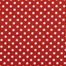 popeline di cotone Pois Polka – terracotta/bianco,  thumbnail number 1