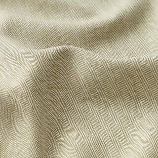 misto lino-cotone, spina di pesce – cachi, 
