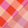 Satin di cotone Large Gingham | Nerida Hansen – corallo/rosa chiaro,  thumbnail number 4