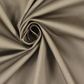 Satin in cotone stretch – beige scuro, 