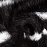 ecopelliccia Righe trasversali – nero/bianco lana,  thumbnail number 3