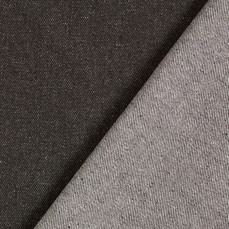 Denim in cotone pesante – nero,  image number 3