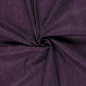 Cotone denim misto melange – melanzana, 