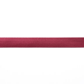 Nastro in sbieco satin [20 mm] – rosso Bordeaux, 
