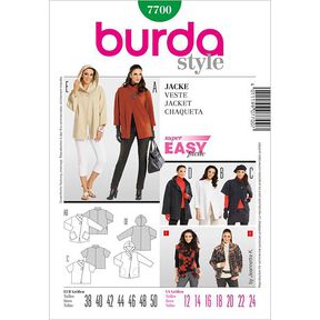 Giacca, Burda 7700, 