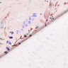 Jersey di viscosa con delicati fiori e foglie – rosa antico chiaro,  thumbnail number 4