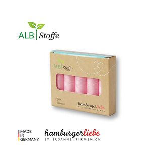 set di filo per cucire Stitch Me [ 5 x 200 m ] | Albstoffe – rosa, 