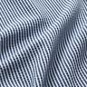 jersey di cotone seersucker Righe sottili – colore blu jeans/bianco,  thumbnail number 2