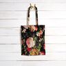 tessuto arredo gobelin mazzi di fiori – nero/terracotta,  thumbnail number 6