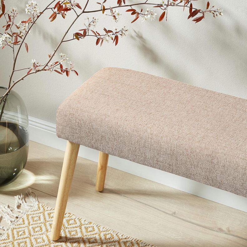 tessuto da tappezzeria effetto tessuto spinato &ndash; anacardo | Resto 80cm,  image number 5