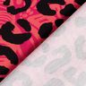 French terry, felpa estiva Leone e fiori – pink/arancione,  thumbnail number 4