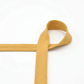 Nastro in sbieco mussola [20 mm] – giallo curry, 