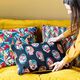 tessuto arredo gobelin motivo zig-zag colorato – giallo chiaro,  thumbnail number 6