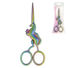 Forbici da ricamo unicorno [ Lunghezza: 13 cm ] – mix di colori, 
