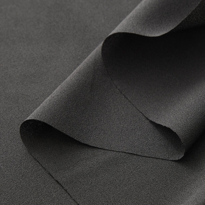 georgette increspato – nero,  image number 4