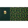 jersey di cotone Grazioso leone taglio di tessuto | Glitzerpüppi  – verde scuro/marrone capriolo,  thumbnail number 6