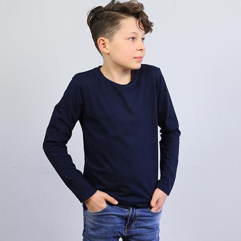 LEVI - maglia a maniche lunghe con color block, Studio Schnittreif | 86 - 152,  image number 5