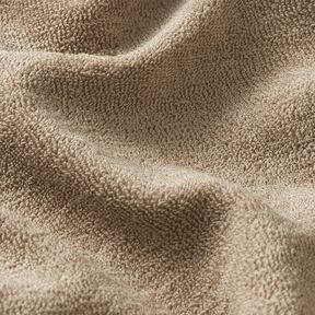 tessuto in spugna stretch tinta unita – beige, 