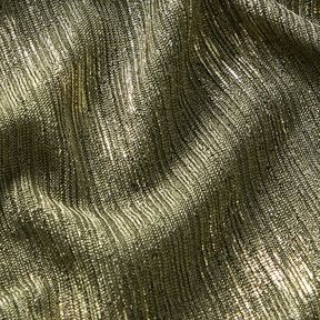 maglia fine Zigzag dorato &ndash; cachi/oro effetto metallizzato, 