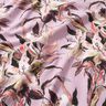 jersey di cotone Stampa digitale di grandi gigli &ndash; violetto pastello/greige,  thumbnail number 2