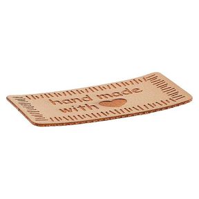 applicazione handmade with love [ 40 mm ] – beige, 