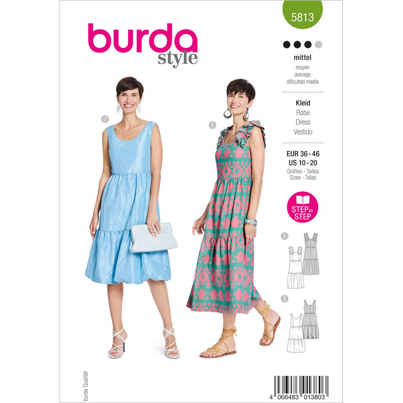 Vestito | Burda 5813 | 36-46,  image number 1