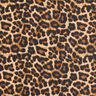cotone rivestito Raffinato motivo leopardato – marrone/nero,  thumbnail number 1