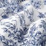 tessuto arredo tessuti canvas romanticismo – bianco/blu,  thumbnail number 2