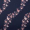 jersey di cotone Farfalle scintillanti | Glitzerpüppi – blu notte/rosa anticato,  thumbnail number 1
