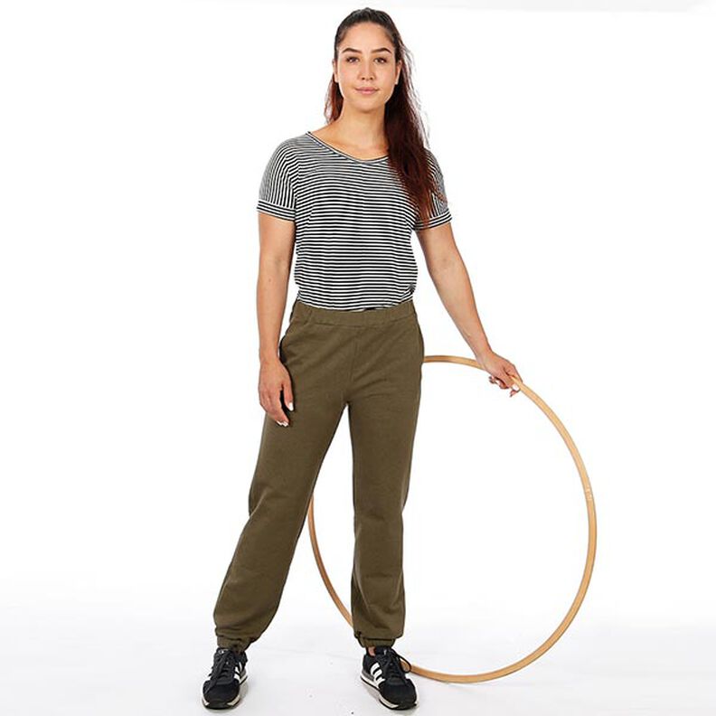 FRAU JOJO Pantaloni della tuta con tasche cucite lateralmente | Studio Schnittreif | XS-XXL,  image number 2