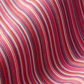 tessuto per tende da sole righe sottili – rosa fucsia acceso/lillà, 