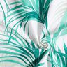 tessuto arredo panama Fronda di palma – bianco/verde smeraldo,  thumbnail number 3