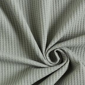 jersey di cotone nido d’ape tinta unita – canna palustre, 