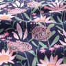 popeline di cotone Grandi fiori di prato stampa digitale | Poppy Fabrics – blu notte,  thumbnail number 2