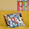 tessuto arredo mezzo panama fumetto pop art – bianco,  thumbnail number 5