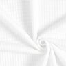 Jersey trapuntato a quadrettini – bianco,  thumbnail number 3
