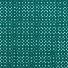 popeline di cotone Mini pois Polka – abete blu/bianco,  thumbnail number 1