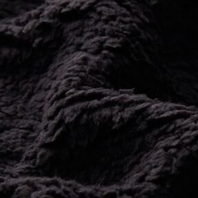 Soffice tessuto in peluche – nero, 
