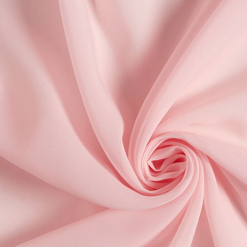 Chiffon di seta – rosa chiaro,  image number 1