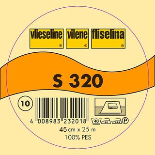 S 320 Interfodera | Fliselina – bianco, 