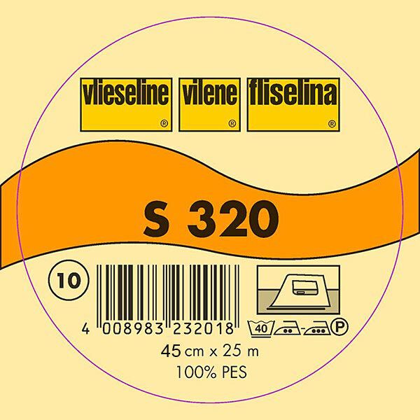 S 320 Interfodera | Fliselina – bianco,  image number 2
