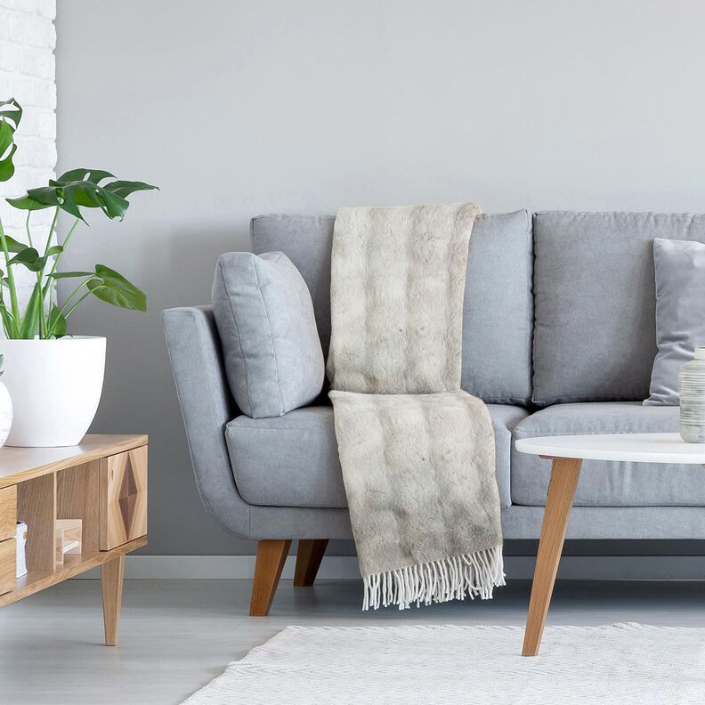 ecopelliccia Capelli lunghi con sfumatura di colore &ndash; grigio argento,  image number 5