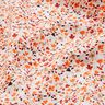 tessuto in cotone cretonne fiori sparsi – rosé/arancio pesca,  thumbnail number 2